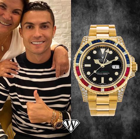 cristiano ronaldo a dubai con rolex e anelli|ronaldo most expensive watch.